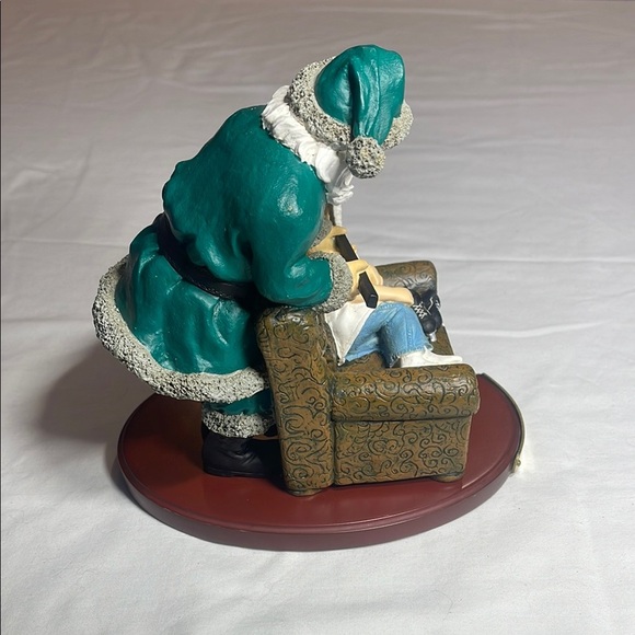 Mighty Ducks of Anaheim Limited Edition Santa and Child Holiday Decor - Picture 7 of 11